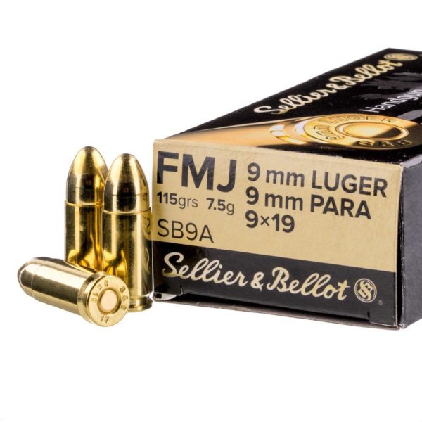 9mm Luger FMJ 7.5g